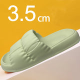 Fligmm Women's Soft Sole Cloud Slippers Summer Beach Thick Platform Slipper Sandals Women Korean Eva Slippers for Home Flip Flops Woman