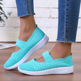 Fligmm Summer Breathable Mesh Women Flats Comfy Soft Sole Casual Shoes Zapatillas Mujer 2024 Light Non Slip Walking Shoes Woman