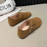 Fligmm Shoes Ladies Slip-on Women's Moccasins Female Footwear Round Toe Casual Sneaker Soft 2024 Slip On New Dress Leisure Buckl