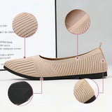 Fligmm Hot Sales Women Shoes 2024 Autumn Pointed Soft Sole Casual Shoes for Women Fashion Mesh Breathable Flat Shoes Zapatos Mujer