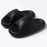 Fligmm Platform Pillow Slippers for Women Summer Beach Soft Sole Eva Cloud Slides Sandals Woman Home Non Slip Bathroom Slippers