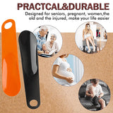 Fligmm Lightweight Plastic Shoehorn Lightweight Plastic Shoehorn Helper for Men Women-Kids Wear Shoe Aid Accessories Shoe Lifter