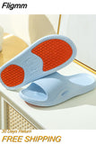 Fligmm Bathroom Slippers Women Shower Shoes 2023 Summer Quick Dry Flat Heels Pool Sandals Slides Woman Unisex Beach Flip Flop