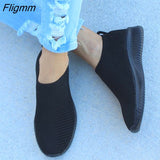 Fligmm Women Shoes Sneakers Mesh Light Women Casual Shoes Elastic Bottom Breathble Footwear Platform Sneaker Zapatillas Mujer