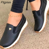 Fligmm Women Sneakers Lace Up Shoes Woman Sneakers Flat Women Casual Shoes Comfortable Fashion Outdoor Ladies Shoes Zapatillas Mujer