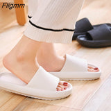 Fligmm Platform Bathroom Home Slippers Cloud Slippers Women Soft Sole EVA Indoor Slides Sandals 2023 Summer Non-Slip Flip Flops