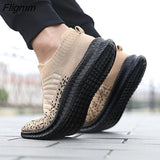 Fligmm Men Shoes Lightweight Sneakers Men Fashion Casual Walking Shoes Breathable Slip on wear-resistant Mens Loafers Zapatillas Hombre