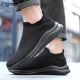 Fligmm Men's Casual Sneakers Comfortable Socks Walking Shoes 2023 Spring New Comfortable Men's Casual Shoes Light Sneakers Men Shoes