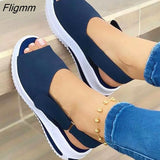 Fligmm Women Sandals Lightweight Summer Sandals Shoes Women Elegant Heeled Sandals Platform Heels Summer Shoes Wedges Zapatos Mujer