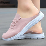 Fligmm Mesh breathable Vulcanize Shoes Women Sandals Slip-On Beach Slippers Unisex Sneakers Fashion Clogs Men Feminino Zapatos