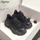 Fligmm New Women Sneakers Fashion Autumn Women Casual Shoes Breathable Women Platform Dad Shoes Sneakers Zapatillas Mujer