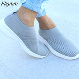 Fligmm Women Shoes Sneakers Mesh Light Women Casual Shoes Elastic Bottom Breathble Footwear Platform Sneaker Zapatillas Mujer