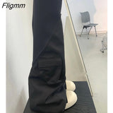 Fligmm Women Casual Over the Knee boots shoes Winter women Female Round Toe Platform high heels pumps Warm Snow Boots