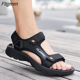 Fligmm Outdoor Lightweight EVA Sole Breathable Sandy Beach New Men Sandals Garden Shoes Summer High Quality Clogs Big Size 46