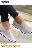 Fligmm Sport Shoes Women Shoes 2023 Summer Women Fashion sneakers Flats Women Platform Plus Size 43 Loafers zapatillas muje