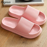 Fligmm Hot Sale New Slippers Flip Sesame Street Man Beach Shoes Summer 2023 Fashion Solid Color Slippers Women Outdoor Slippers