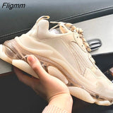 Fligmm New Women Sneakers Fashion Autumn Women Casual Shoes Breathable Women Platform Dad Shoes Sneakers Zapatillas Mujer