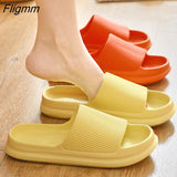 Fligmm Women Thick Platform Slippers Summer Beach Eva Soft Sole Slide Sandals Leisure Men Ladies Indoor Bathroom Anti-Slip Shoes