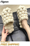 Fligmm Women Bubble Slides Eva Slippers Men Shoes Indoor Home Beach Sandals Outdoor Soft Platform 2023