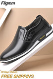 Fligmm New Fashion Men Loafers Men Leather Casual Shoes High Quality Adult Moccasins Men Driving Shoes Male Footwear Unisex 2023