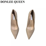 fligmm QUEEN Female Women Pumps Sexy High Thin Heel Pointed Toe Shallow Shoes For Party Wedding Shoe Lady Pumps zapatos de mujer