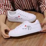 Fligmm New Style Thin Belt Single Casual Casual Students Comfortable Small White Shoes Women's Flat Casual Shoes