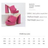 Fligmm Mule Sandals For Women Slingback Fashion Classic Chunky High Heeled Sandals Open Toe Sexy Party Silp On Shoes Knitted