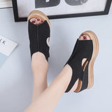 Fligmm Women Wedges Shoes High Heels Sandals Summer Women shoes Chaussures Femme Platform Sandalia Feminina