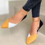 Fligmm New Arrival Women Flats Beautiful and Fashion Summer Shoes Flat Ballerina Comfortable Casual Women Shoes Size 44