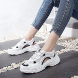 Fligmm New Sandals Women Shoes Summer Fashion Hollow Flat Lady Fashion Sports Small White Shoes