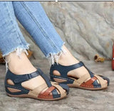 Fligmm 2023Sandals Summer Women Sandals Shoes Fashion Women Walking Sandals Open Toe Shoes For Women Soft Plus Size Footwear