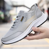 Fligmm Outdoor Mesh Light Sneakers Men Casual Shoes Male Fashion Casual Shoes 2023 Comfortable Casual Footwear Men Shoes