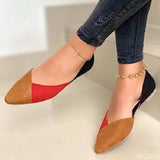 Fligmm New Arrival Women Flats Beautiful and Fashion Summer Shoes Flat Ballerina Comfortable Casual Women Shoes Size 44