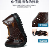 Fligmm Summer Men Cozy Hollow Non-slip Soft Cool Lighted Breathable All-match Classic Wearable Fashion Casual Leather Sandals