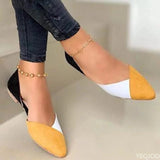 Fligmm New Arrival Women Flats Beautiful and Fashion Summer Shoes Flat Ballerina Comfortable Casual Women Shoes Size 44