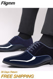 Fligmm Men Dress Shoes Men Spring Wedding Fashion Office High Quality Leather Comfy Business Man Formal Shoes 2023 Men Shoes