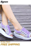 fligmm Summer Running Shoes for Women Sneakers Women Swing Sandals Sport Shoes Woman Mesh Platform Light Trainers Zapatos De Mujer