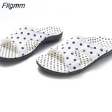 Fligmm Women Summer Sweet Flat Shoes For Women Low Heels Sandals Summer Slippers Sandalias Mujer Casual Beach Flip Flops Woman