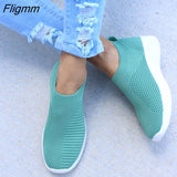 Fligmm Women Shoes Sneakers Mesh Light Women Casual Shoes Elastic Bottom Breathble Footwear Platform Sneaker Zapatillas Mujer