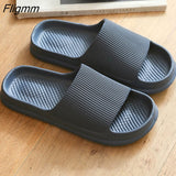 Fligmm Women Thick Platform Slippers Summer Beach Eva Soft Sole Slide Sandals Leisure Men Ladies Indoor Bathroom Anti-Slip Shoes