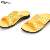 Fligmm Women Summer Sweet Flat Shoes For Women Low Heels Sandals Summer Slippers Sandalias Mujer Casual Beach Flip Flops Woman