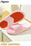 Fligmm Bathroom Slippers Women Shower Shoes 2023 Summer Quick Dry Flat Heels Pool Sandals Slides Woman Unisex Beach Flip Flop