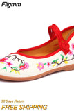 Fligmm New spring and autumn summer casual women's flat shoes casual embroidery ladies shoes